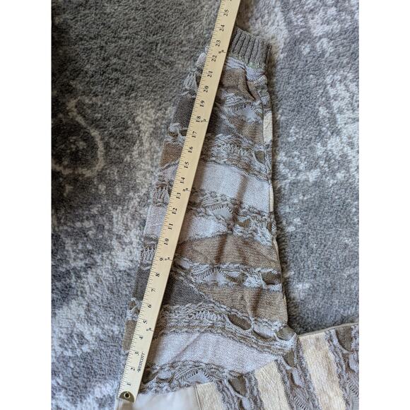 Vintage 90s Saxony Leather Sweater, Coogi Hip-Hop - Men's XL, New With Tags RARE - Picture 15 of 15